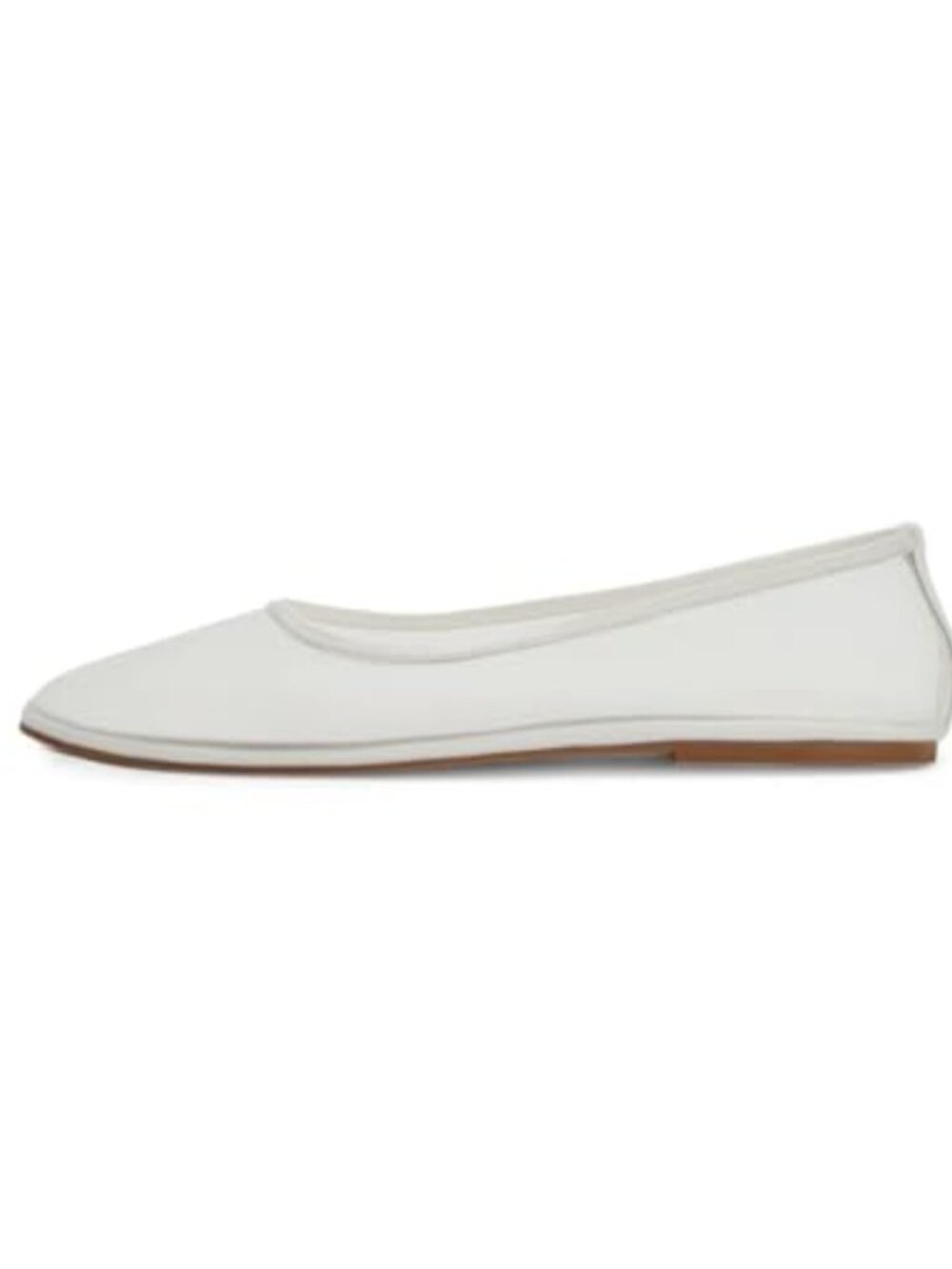 Mesh Ballet Flats Women Round Toe Slip On Breathable Comfortable Work Flats Low